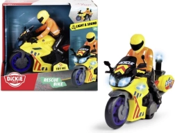 Διασωστική μοτοσικλέτα με αναβάτη