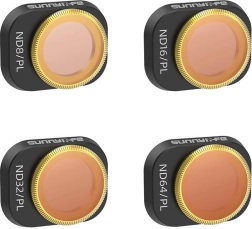 Σετ φίλτρων ND/PL 8, 16, 32, 64 Sunnylife για DJI Mini 4 Pro