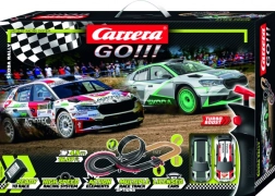 Πίστα Carrera GO Škoda Rally 4,9 m με looping και δύο αυτοκίνητα Fabia RS Rally2
