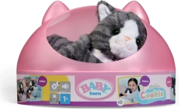 BABY born διαδραστική γατούλα Cookie με μεταφορέα