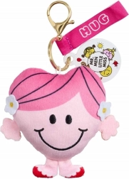 Λούτρινο μπρελόκ LITTLE MISS HUG – ροζ καρδιά
