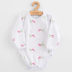 Βρεφικό κορμάκι (body) με πλήρες άνοιγμα New Baby Classic II, βατόμουρο, 62 (3–6 μηνών)