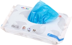 Αρωματικές σακούλες μίας χρήσης για χρησιμοποιημένες πάνες Akuku, 100 τεμ.