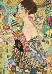 Puzzle Art Collection Κυρία με βεντάλια 1000 κομμάτια