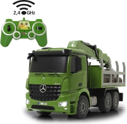 Jamara Mercedes-Benz Arocs RC φορτηγό δασικής υλοτομίας για μεταφορά ξυλείας 1:20, 2,4 GHz