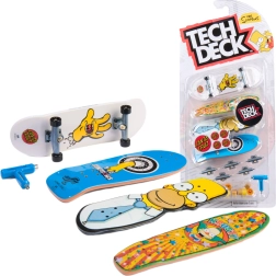 Tech Deck fingerboard σετ 4 μίνι skateboard Ultra DLX Simpsons