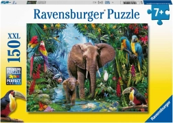Παζλ Ravensburger Ελέφαντες στην όαση 150 κομμάτια