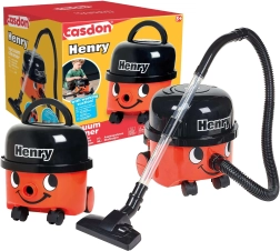 Παιδική ηλεκτρική σκούπα HENRY με λειτουργία αναρρόφησης CASDON
