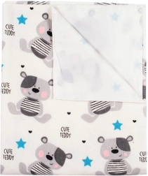 Αδιάβροχο φανελένιο υποστρώμα NEW BABY Cute Teddy