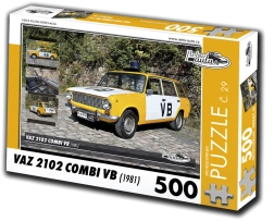Παζλ Retro-auta VAZ 2102 Combi VB 500 κομμάτια