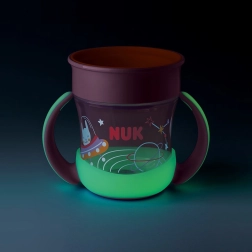 Παιδικό κύπελλο NUK Mini Magic Cup Night 160 ml ροζ