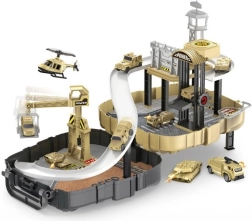 Στρατιωτικός σταθμός με 2 αυτοκινητάκια σε σακίδιο