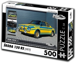 Ρετρό-αυτοκίνητα παζλ Škoda 130 RS 500 κομμάτια