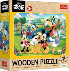 Ξύλινο παζλ MICKEY ΚΑΙ ΦΙΛΟΙ 24 κομμάτια
