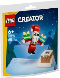 Lego Creator – Άγιος Βασίλης και χριστουγεννιάτικη καμινάδα