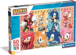 Clementoni παζλ σκαντζόχοιρος Sonic MAXI 60 κομμάτια