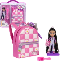 Disney ILY 4Ever Tote-ily Teenies μοντέρνα μίνι κούκλα μόδας με θέμα τη Daisy και αξεσουάρ