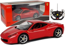 Τηλεκατευθυνόμενο αυτοκίνητο Ferrari 458 Italia Rastar 1:14 κόκκινο