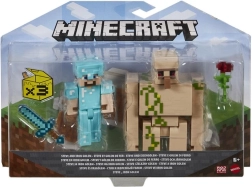 Minecraft φιγούρες 8 εκ. – διπλό πακέτο με αξεσουάρ