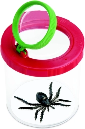 Ποτήρι παρατήρησης με διπλό μεγεθυντικό φακό για έντομα και φυσικά αντικείμενα