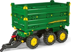 Ανατρεπόμενο τρέιλερ Rolly Toys John Deere με 3 άξονες