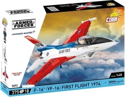 Κατασκευαστικό σετ αεροσκάφους YF‑16 First Flight 1974 – 375 τεμάχια