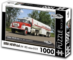 Παζλ Retro-αυτοκίνητα φορτηγό Tatra 148 NTT 6x6 με ρυμουλκούμενο – 1000 κομμάτια