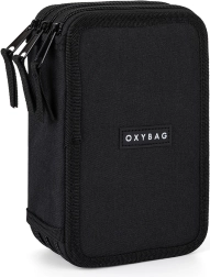 Τριώροφο κασετίνα UNICOLOR μαύρη