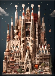 Παζλ Sagrada Familia 1000 κομμάτια ANATOLIAN