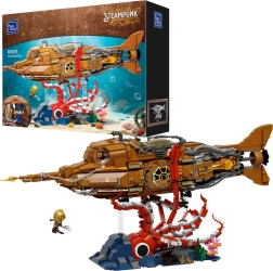 Pantasy steampunk υποβρύχιο Nautilus – σετ κατασκευής 2552 τεμαχίων