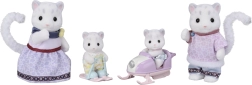 Sylvanian Families οικογένεια χιονόγατων λεοπαρδάλεων με χιονοσκούτερ και σκι