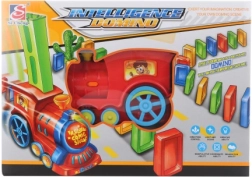 Κατασκευαστικό ντόμινο τρενάκι με φώτα και ήχους