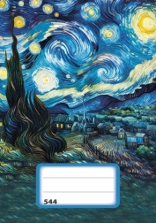 Τετράδιο γραμμωτό A5 Έναστρος Ουρανός - 40 φύλλα