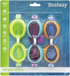 Γυαλιά κολύμβησης Aqua Burst για παιδιά - 3 συσκευασίες