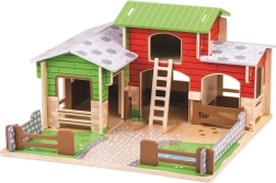 Ξύλινη φάρμα COBBLESTONE Bigjigs Toys