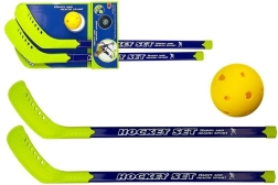 Παιδικό σετ για unihockey με πράσινα μπαστούνια και μπαλάκι