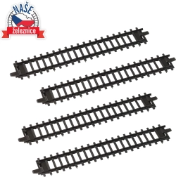 Ισιές ράγες για παιδικά τρενάκια – σετ 4 τεμαχίων