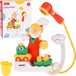 Πολυλειτουργικό παιχνίδι μπάνιου κροκόδειλος και παπάκια με ντους 4 σε 1