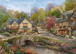 Παζλ Schmidt Καλοκαίρι στο Cobblestone Village 2000 κομμάτια