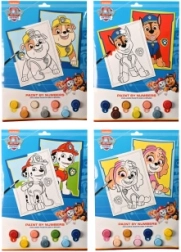 Ζωγραφική με αριθμούς – Paw Patrol