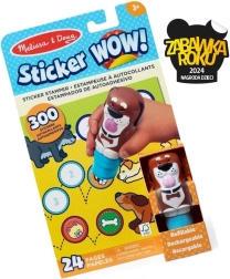 Sticker Wow - Διαδραστικό βιβλιαράκι και σφραγίδα με αυτοκόλλητα - Σκύλος