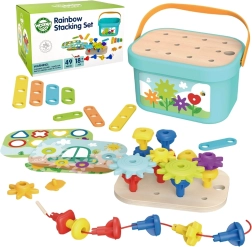 Woopie Green Κατασκευαστικό Κουτί Μοντεσσόρι Κινητικών Δεξιοτήτων 12σε1