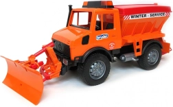 Bruder Mercedes-Benz Unimog αλατιέρα με λεπίδα εκχιονισμού