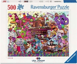 Ravensburger Puzzle USA Jigsaw Nationals: Γλυκό Παιχνιδότοπος (500 κομμάτια)