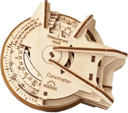 UGEARS ξύλινο μηχανικό κυρτόμετρο STEM – 3D παζλ (οπιομέτρο)
