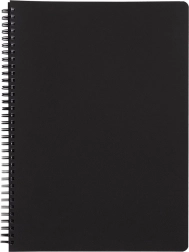Σπιράλ μπλοκ A5 PP Classic μαύρο