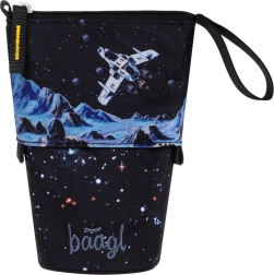 BAAGL σχολική κασετίνα Pixel Space GRS