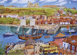 GIBSONS παζλ Endeavour, Whitby 1000 κομμάτια