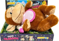 Διαδραστική μαϊμού Steppos με μπιμπερό