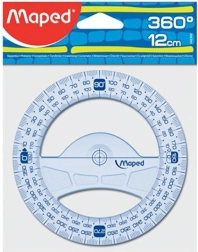 Μοιρογνωμόνιο 360° 12 cm